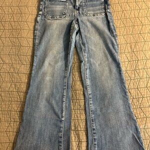 American Eagle Outfitters Light Blue Flare Jeans